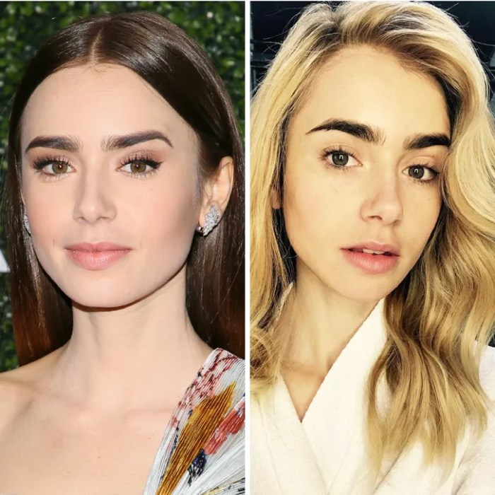 The Biggest Celebrity Hair Transformations of 2018 (So Far) – Salon Collage Lily Collins Tampil dengan Gaya Rambut Millennial Kontroversial di Emily in Paris 5
